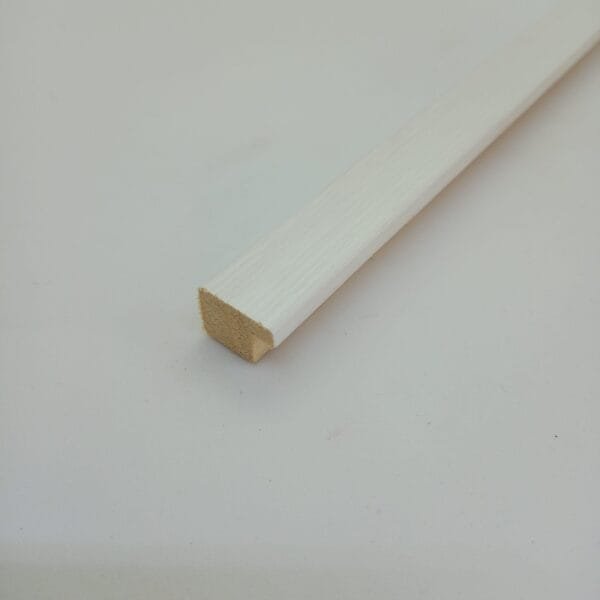 HARMONY Plat Blanc strié 18x13mm