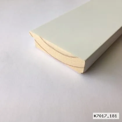 PLAT Blanc mat 70x17mm